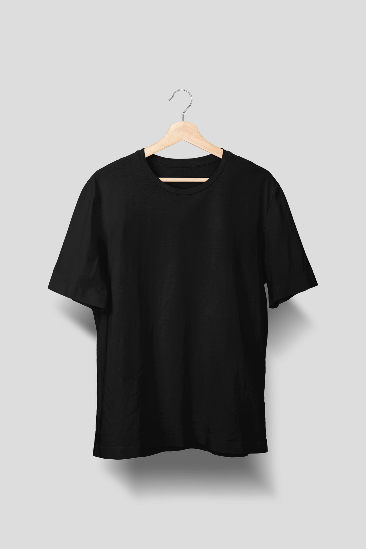 Solid Black T-Shirt