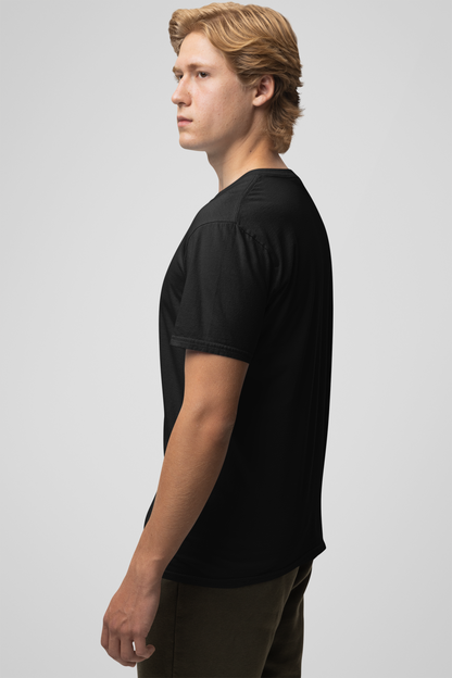 Solid Black T-Shirt