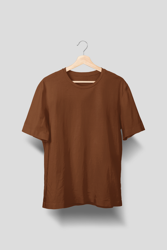 Solid Brown T-Shirt