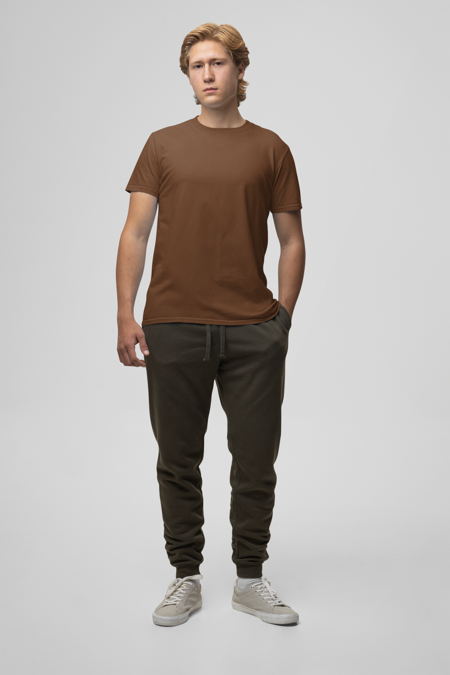 Solid Brown T-Shirt