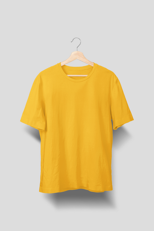 Solid Golden Yellow T-shirt