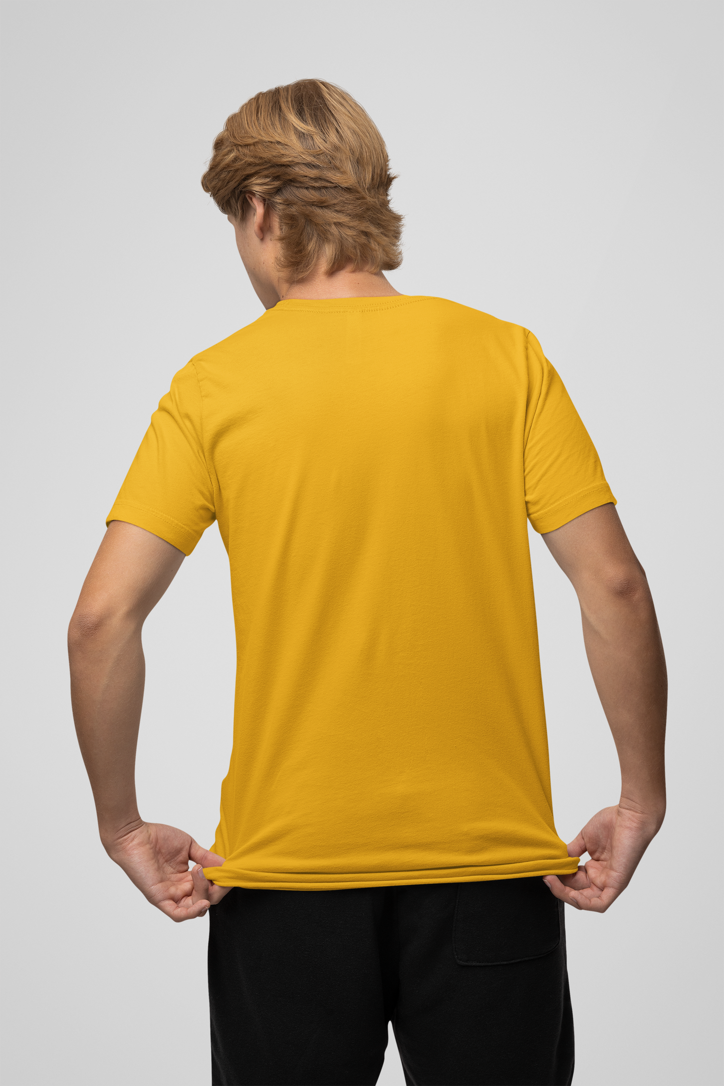 Solid Golden Yellow T-shirt