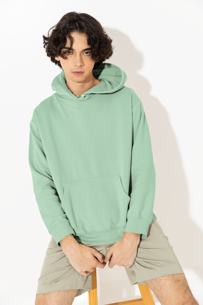 Solid Mint Green Hoodie