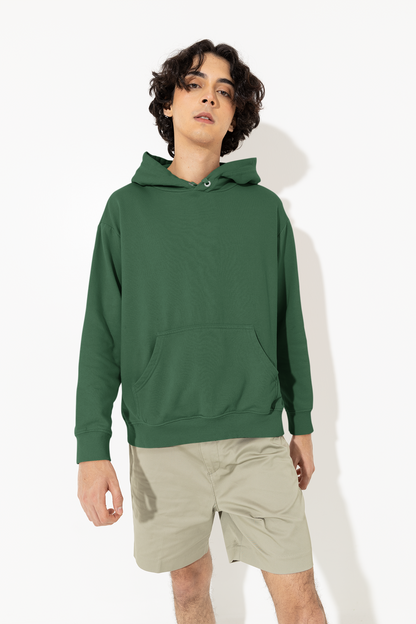 Solid Olive Green Hoodie