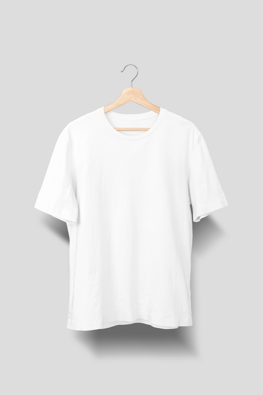 Solid White T-Shirt